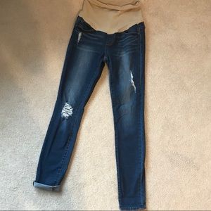 Maternity Articles of Society Distressed Jeans